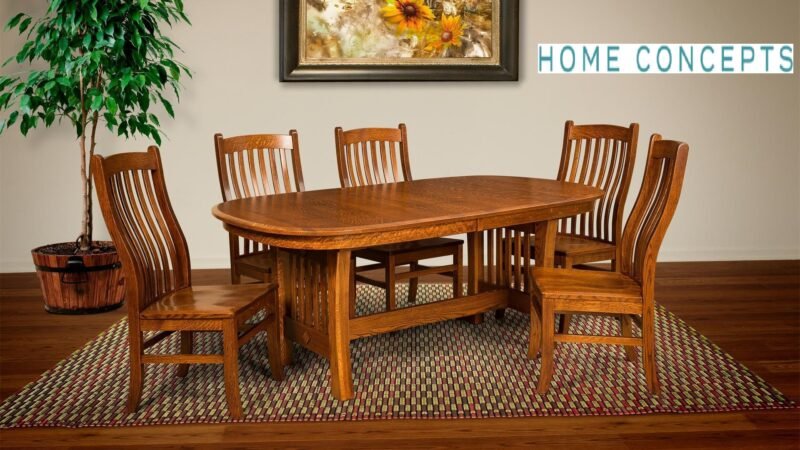 Enjoy Your Dine With Hardwood Dining Table