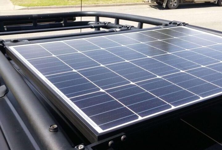 solar panel roof rack mounting kit